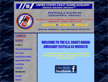 Tablet Screenshot of flotilla33.org